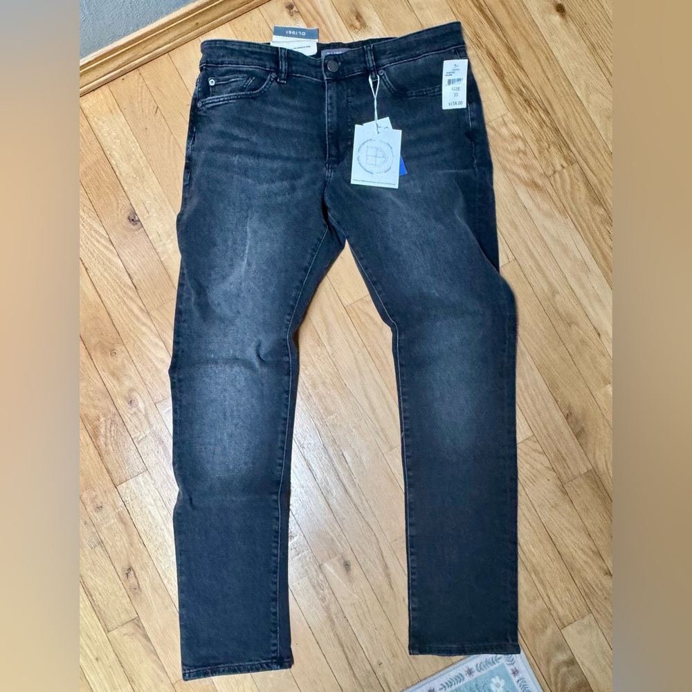 DL 1961 Men's Charcoal Skinny Jeans Brand New With Tags - Picture 2 of 8